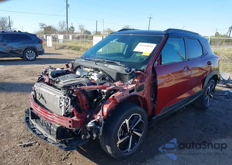2022 Chevrolet Trailblazer Fwd Rs из США, поврежденный, VIN KL79MTSL5NB025537
